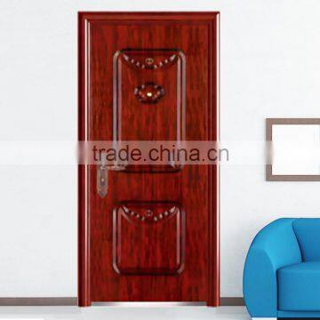 flat panel exterior steel door