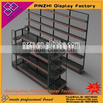 Metal Material supermarket floor display stand