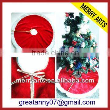 cheap promotional christmas tree skirt products china low price xmas tree decoration products