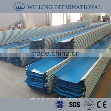 color galvanize roof sheets for prefab house,modular house,storehouse