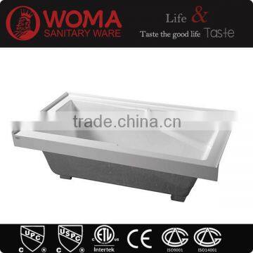 Q150 hot sale drop-in bathtub for adults, simple acrylic bathtub shell for soaking