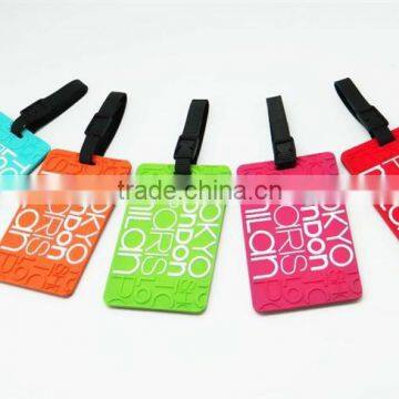 Airline Travel Parcel Tracking Bag Soft PVC Luggage Tag Hang Tag photo-6