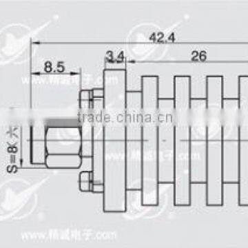 Male SMA coaxial termination