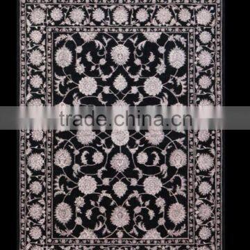 New Modern Design Hand tufted 100% WOOL BLACK color Rugs and Carpet Large (HE R076 2 320 320)