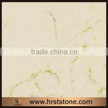 China customized quartz cloud beige slabs price