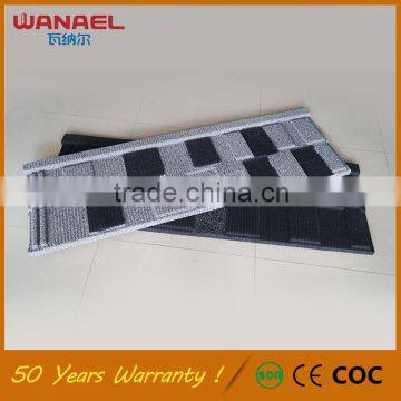 Shingle Wanael Anti-fading Colorful Stone-coated Metal Roof Tile for South Africa Sale