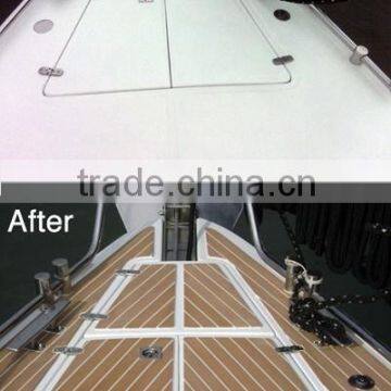 pvc soft deck flooring for yacht,boat,pontoon Size:190X5MM