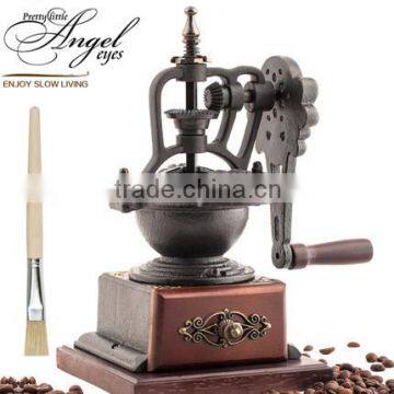 wooden coffee grinder, grinder for coffee, hand coffee grinder,antique coffee grinder only USD8.9