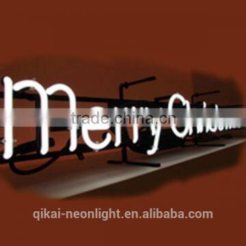 Christmas neon sign merry Christmas neon light customer design sign christmas words white christmas signs neon light