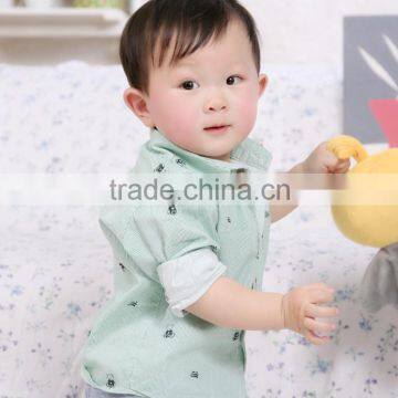 Kids clothing suppliers china custom kids cartoon baby boys fancy casual shirts