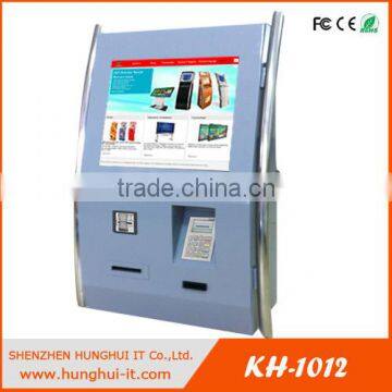 Factory price cash Acceptor Payment Machine Wall Mounted Card Dispenser Kiosk Machine