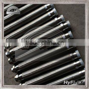 Flexible Metal Hose 304 Stainless Steel Male NPT x Female NPT Union