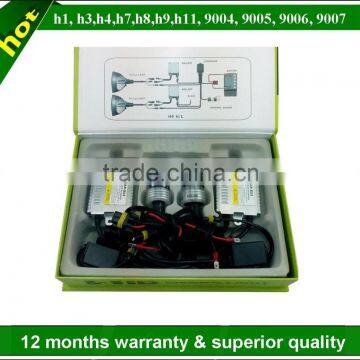 Auto lights high quality h1 h3 h4 h7 h8 h9 h119004 9005 9006 9007 xenon hid kit canbus