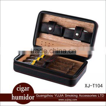 Cohiba humidor Cedar wood Travel Cigar Cabinet Humidor cigar Humidor Portable humidor With Cigar lighter Cigar cutter