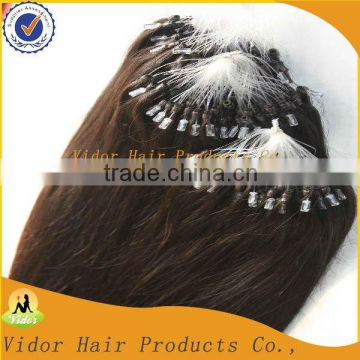 Micro Ring Hair Extension Unprocessed Wholesale Virgin Indian Hair