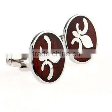 Fashion Jewelry Wholesale Wood Cufflinks for Men photo-2