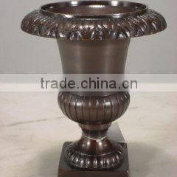 Garden Urn, Metal Garden Urns, Iron Garden Urns ,Garden Decor Flower Urn, Metal Garden Urn