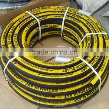 High temperature steam rubber hose 1'