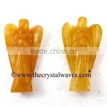 Yellow Aventurine 3" Angels