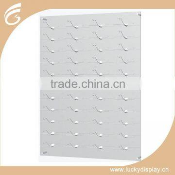 Wall Mounted Glasses Showcase Design