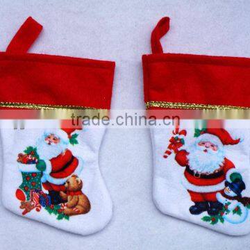 2016 printing mini custom Christmas stocking