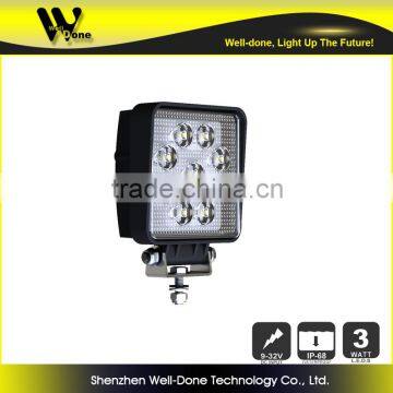 Hot sale aluminum housing 27w 12v led tractor work light