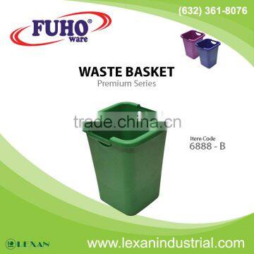 6888-B - Fuho Plastic Waste Basket (Philippines)