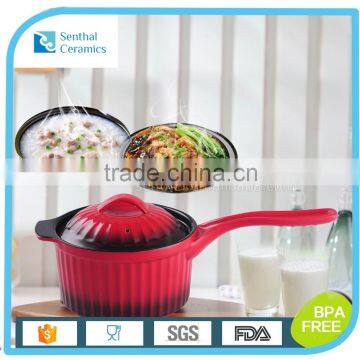 New Product Industrial Ceramic Soup Pot Ceramic Cooking Pot Milk Pot Quality Choice photo-2