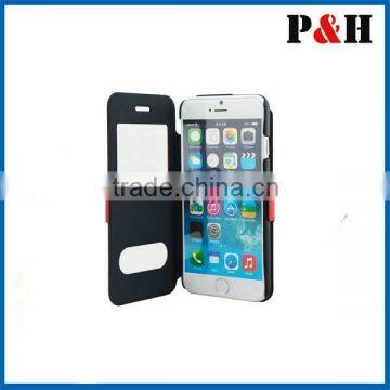 Windown View Leather Case Cover For Iphone 6 photo-4