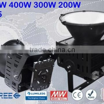 LED floodlight outdoor 400w 5 years warranty PhilisSMD3030 LED IP65 replace 1000w halogen flood lighting