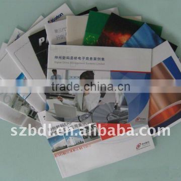 colorful catalogue& booklet printing