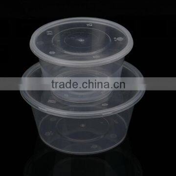 FDA approval BPA free, Microwaveable feature stackable disposable plastic soup and noodle bowl