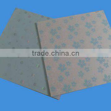 goog quality pvc wall panels interior ceiling pvc panel the plastic buildng material for indor decorative(595*595*7mm)