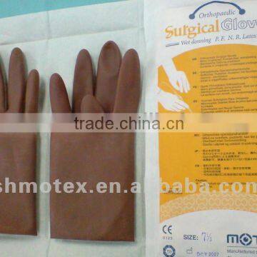 Motex High Quality Orthopaedic Powder Free Surgery Gloves with CE and FDA certificate