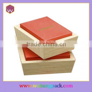 Ladies Fashion Gift Storage Box Wood/Handcraft MDF Gift Box For Food