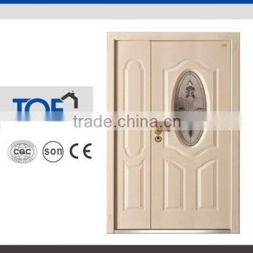 European white primer panel door