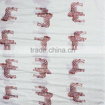 on Sale Most Popular Zabra Cotton Printed Hijab photo-3