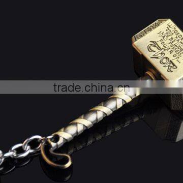 Thor Hammer Type Metal Key Chain/Creative key ring