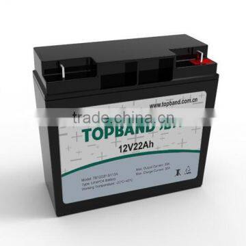 TOPBAND lithium battery 12V 20AH~24AH with Bluetooth function