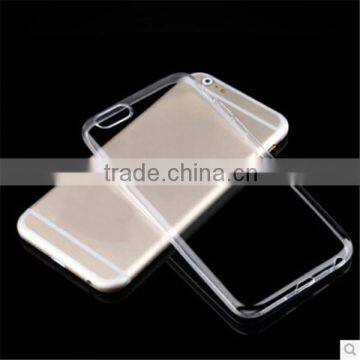 China TPU clear transparent case for iphone 6s plus cell case