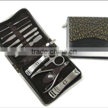 2014Hot Sale stainless steel manicure set&nail clipper set,professional manicure pedicure set