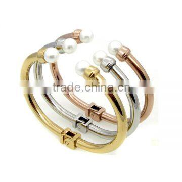 Professional bangle bracelet supplier Wholesale fashion stainless steel Bangle LB8218