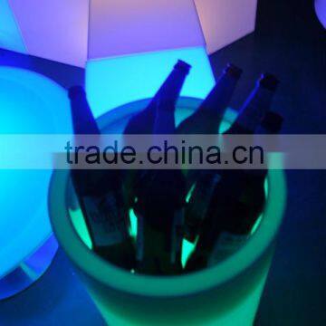 shanghai night club commercial pub acrylic LED Ice Barrel Keeps Beverage Refreshments Cold