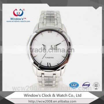 high quality men tungsten steel watch