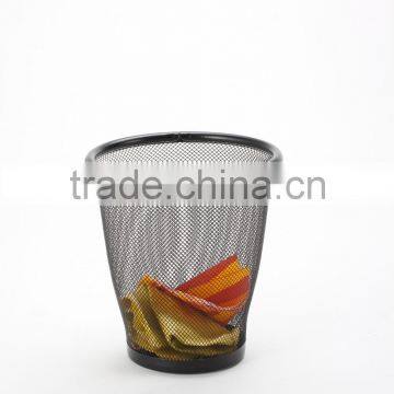 metal mesh waste bin