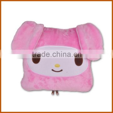 Wholesale Carton Animal Pattern Baby Pillow Blanket