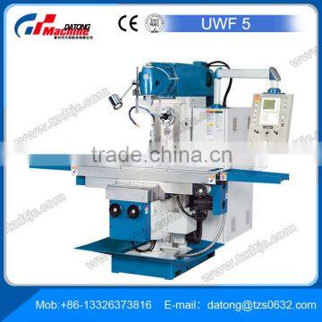 Universal Milling Machine UWF 5 Rigid Knee-and-Column Milling Machine with servo drive feed and universal swivel head                        
                                                Quality Choice