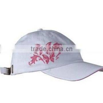 6 panels embroidered baseball cap