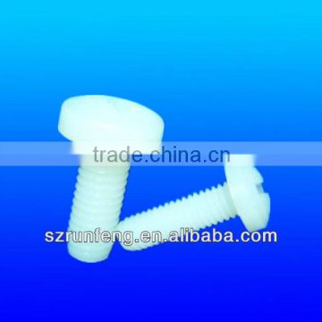 Plastic screw and nut