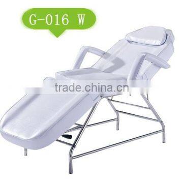 G-016 White iron message bed/Beauty salon facial bed/Massage table